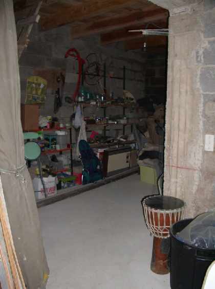 Basement Storage Area